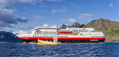 The ‘Finnmarken’ is the first of three Hurtigruten ships to be fitted with Wärtsilä NOR systems for Tier III compliance, after which it will be renamed the ‘MS Otto Sverdrup’.
(CREDIT: Wartsila)