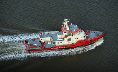 Following the delivery of the "Branddirektor Westphal" the Hamburg Port Authority (HPA) has ordered two more fire-fighting vessels (Photo Credit: Fassmer)