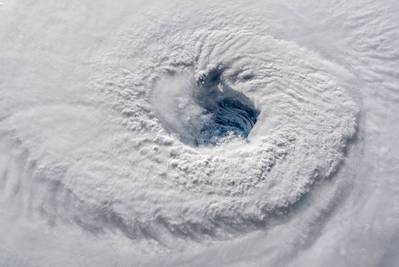 A high-definition video camera outside the International Space Station captured views of Hurricane Florence as a Category 4 storm of Tuesday (Image Credit: ESA/NASA–A. Gerst)