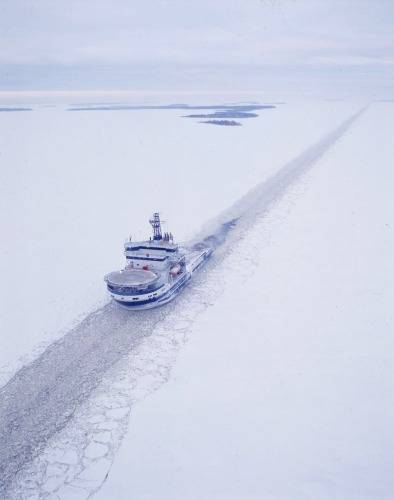 Icebreaker MSV Botnica: Photo credit Port of Tallinn