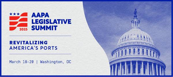 AAPA's annual Legislative Summit: Revitalizing America's Ports is this week, March 18-20, in D.C. Credit: AAPA