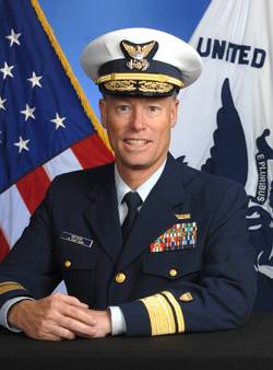 Rear Admiral James A. Watson, new Director of the Bureau of Safety and Environmental Enforcement (BSEE).