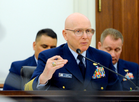 Admiral Papp Testifies: Photo USCG