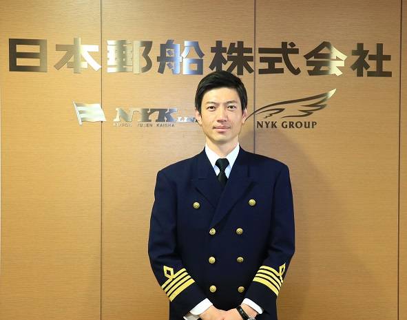 Akihiro Mori, NYK’s first internally trained captain. Photo: NYK