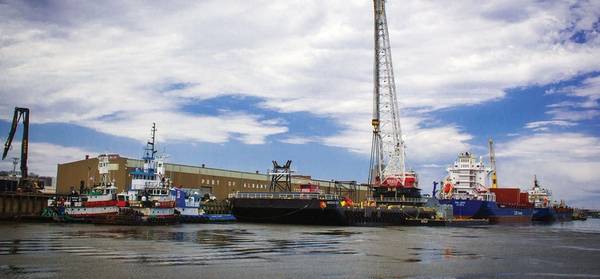 The Port of Albany received an $18.8 million grant from Empire State Development’s (FAST NY) program for utility infrastructure as part of the Port's expansion project. Credit: Port of Albany