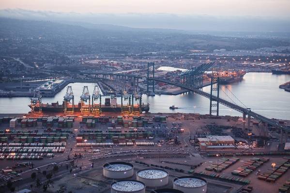 The Los Angeles port is expecting a 35% drop in cargo from Asia next week, Gene Seroka, the port's executive director, said. Credit: Adobe Stock/Llstock