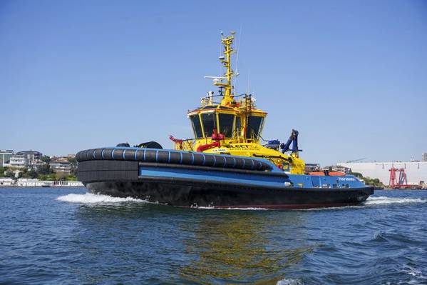 Another milestone came with the commissioning of Trapananda, the first fully electric tug operating in Latin America. The vessel entered service in Puerto Chacabuco, Chile, marking an important step in the company’s broader sustainability strategy.
Image courtesy SAAM