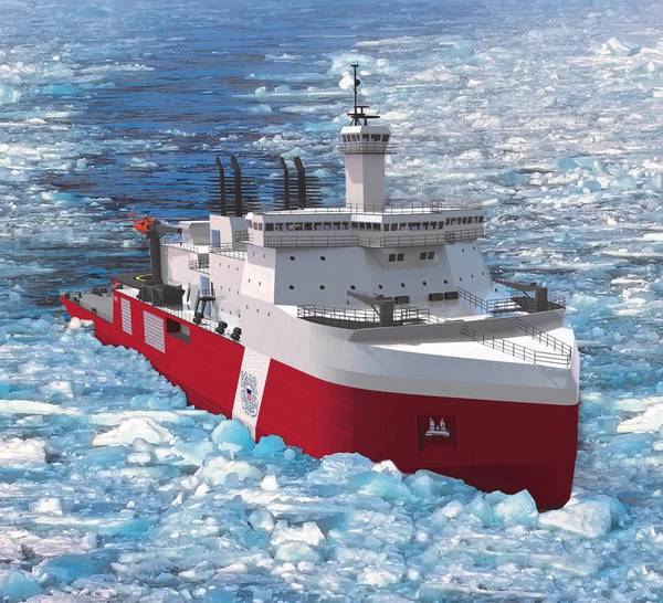 Artist rendering of the Halter Marine Polar Security Cutter design (image courtesy of Halter Marine / Technology Associates, Inc.
