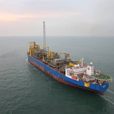 FPSO Aseng sailaway. (Photo: Glencore)
