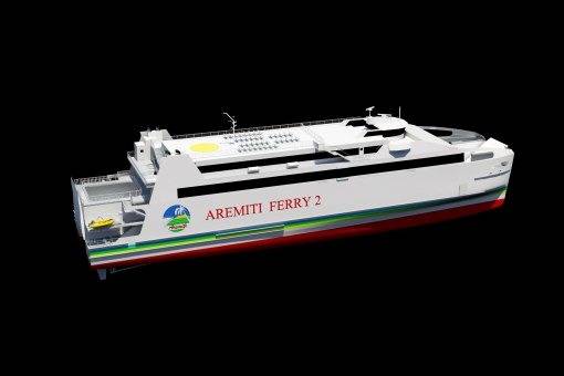 Austal RoPax Ferry: Photo courtesy of Austal