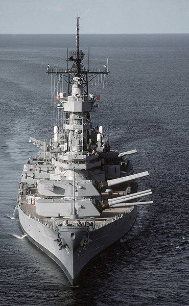 Battleship Wisconsin: Photo credit Wiki CCL