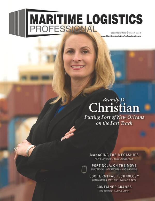 Brandy D. Christian, President & CEO at the Port of New Orleans, is featured in the September/October edition of MLP.