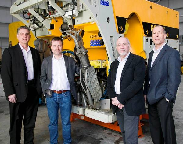 Brett “Gonzo” Eychner, Steven Gray (ROVOP managing director), Mark Vorenkamp and Scott Wagner