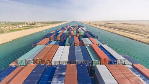 Suez Canal Container Ship (Photo: WSS)