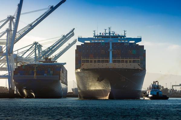 Canceled sailings related to the COVID-19 pandemic contributed to a decline in cargo traffic at the Port of Long Beach in March. (Photo: Port of Long Beach)