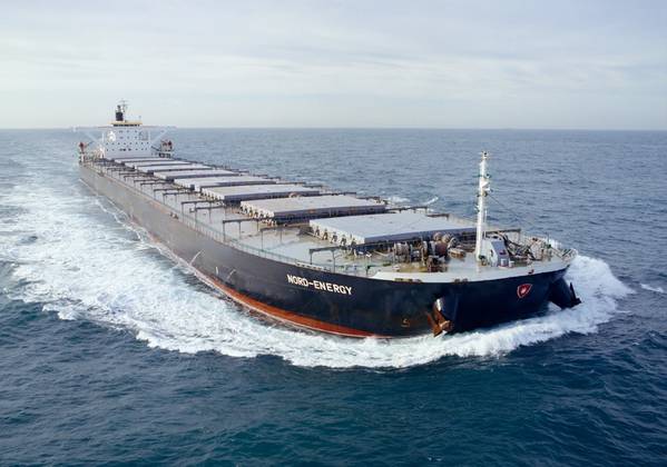Capesize dry bulk vessel Nord Power (File photo: Dennis Schnell, Bulldog and Partners / Dampskibsselskabet NORDEN A/S	)