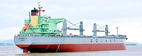 Bulk Carrier 'Isabelita' Photo courtesy of Ugland