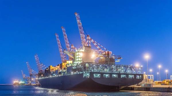 Cavotec has signed an order valued at USD$8.99 million with a leading global container shipping company to deliver complete shore power systems for newly built container vessels. Credit: Cavotec
