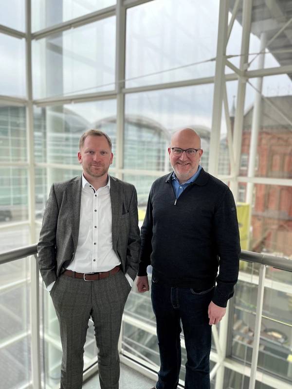 Christoph Lücke (left) and Claus Ulrich Selbach. Photo ©Hamburg Messe und Congress