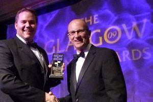 Colin McMurray, Director of Clyde Marine Training, pictured with Fred McAuley. (Photo courtesy The Clyde Group Ltd)