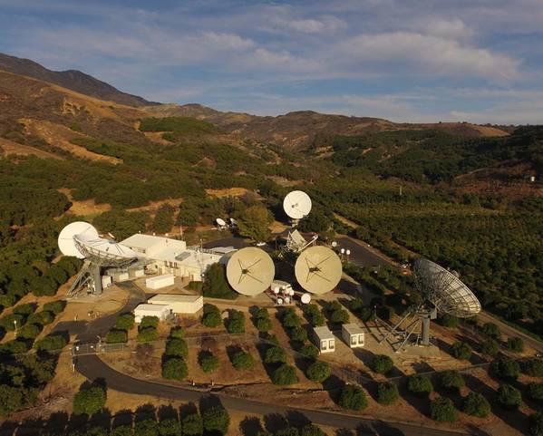 COMSAT teleport at Santa Paula, CA.  (Photo: COMSAT)
