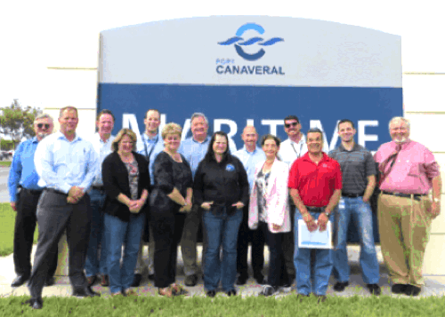 CPE Course graduates: Photo credit Port Canaveral Authority