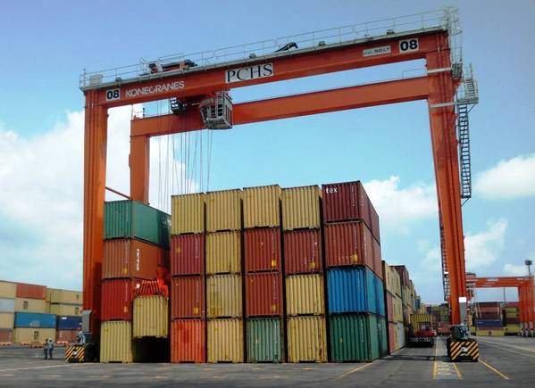 RTG Crane: Photo credit Konecranes