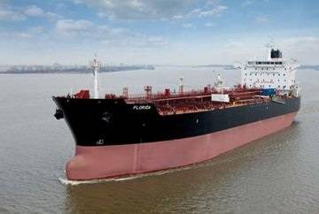 Crowley's tanker Florida, which was christened in January.