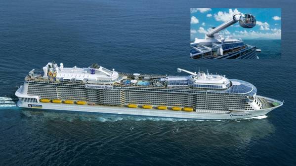 Cruise liner Quantum lll: Design image courtesy of Meyer Werft