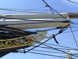 Cutty Sark Figurehead: Photo courtesy of Geograph CCL Christine Matthews