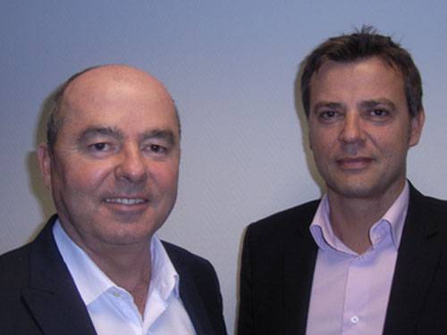 Dandec, Director (on left) and Frédérick Clément, new export sales representative (on right).