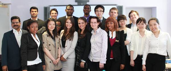 Deirdre Fitzpatrick, founder and Executive Director of Seafarers’ Rights International, with this year’s successful candidates
