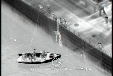 Desert Hope Ladder Down: Photo credit USCG