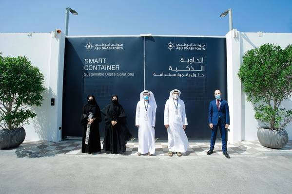 Abu Dhabi Ports launches Smart Container Initiative, eco-friendly mobile data centers housed in a safe and optimized environment.