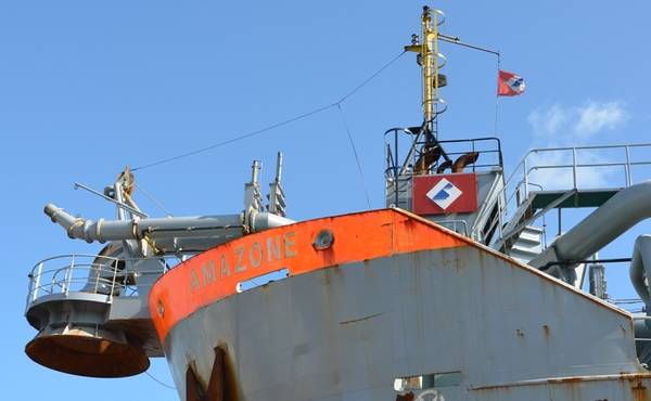 Dredger Amazone: Photo credit Shipdock Harlingen 