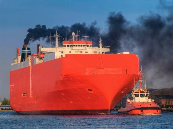 Emissions from shipping. Photo courtesy: HZG