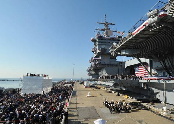 USS Enterprise Inactivation Ceremony: Photo credit USN