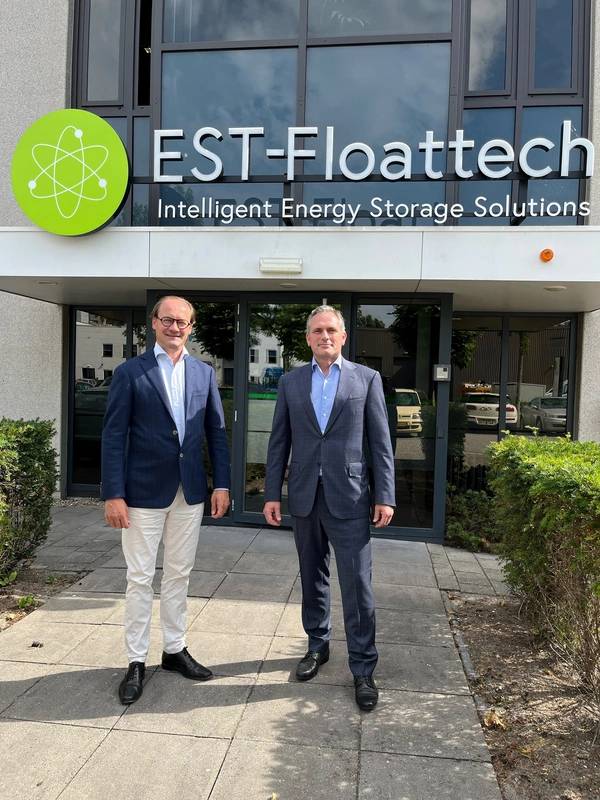 EST-Floattech has appointed Mark Witjens (right) as Chief Executive Officer (CEO) and Joep Gorgels as Chief Financial Officer/Chief Business Development Officer (CFO/CBDO). Image courtesy EST-Floattech