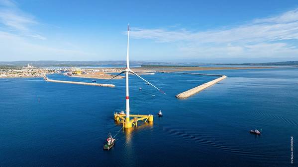 EFGL Euroports project offshore Port la Nouvelle, courtesy of EFGL 2025. 