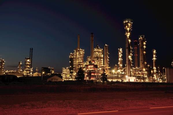 The EXXON refinery at the port of rotterdam (File Image / CREDIT EXXON)