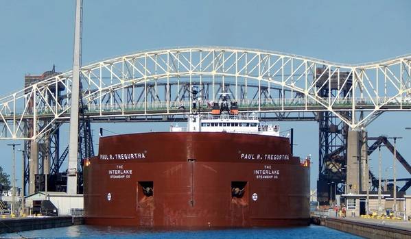 Great Lakes Vessel credit Interlake Steamship