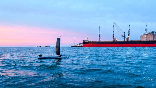 On May 1, the Port of Gulfport will implement continuous autonomous subsea surveillance, using Ocean Aero’s technology, the Triton AUSV. Credit: Ocean Aero