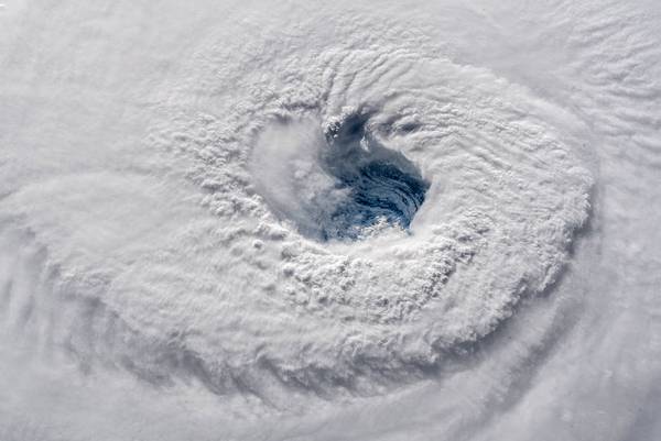 A high-definition video camera outside the International Space Station captured views of Hurricane Florence as a Category 4 storm of Tuesday (Image Credit: ESA/NASA–A. Gerst)