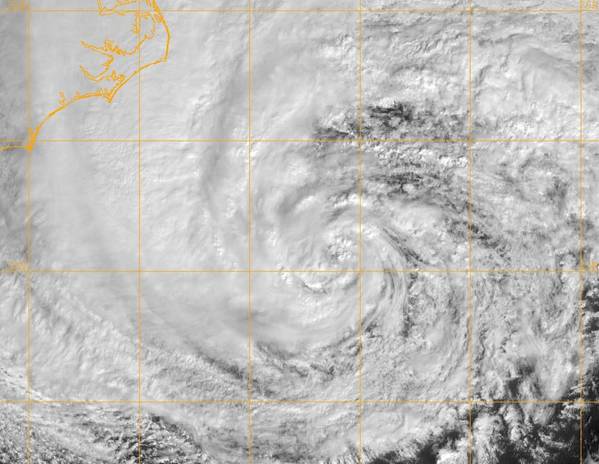 Hurricane 'Sandy': Image credit NOAA