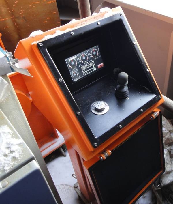 Icebreaker Winch Controller: Photo credit Beijer Electronics
