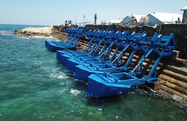 Illustration (Credit: Eco Wave Power)
