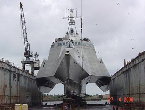 USS Independence: Photo credit USMRA