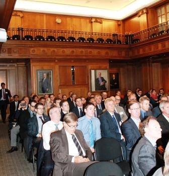 InterManager members meet in the Old Library, Lloyd’s of London, for their annual general meeting and seminar.