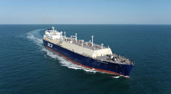 On January 15, 2021, PAO Sovcomflot (SCF Group) took delivery of SCF Timmerman, a new 174,000-cbm LNG carrier built by Hyundai Samho Heavy Industries. Photo credit Sovcomflot