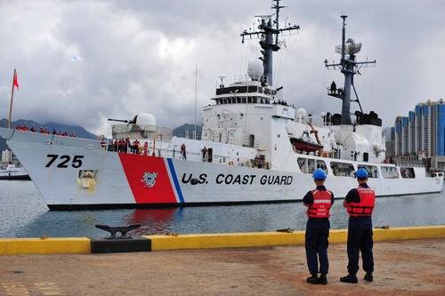 Jarvis Returns From Last Patrol: Photo credit USCG